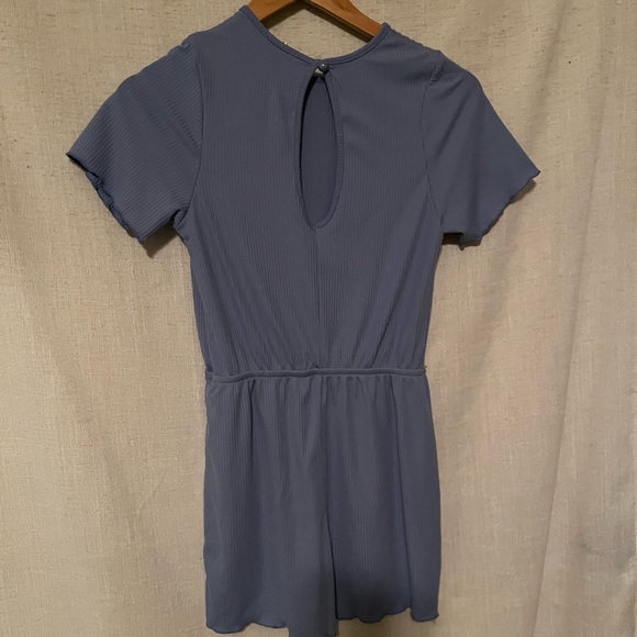 Capella Blue Romper Shorts Size S - Picture 2 of 3